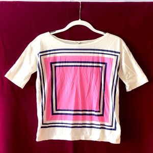 J. Crew Boxy Slightly Cropped Short Sleeve T-Shirt